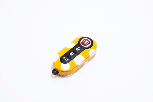 FIAT KEY Cover yellow