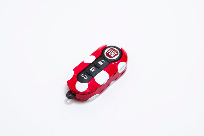 FIAT KEY Cover red